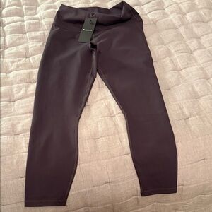 Fabletics Dark Plum Leggings